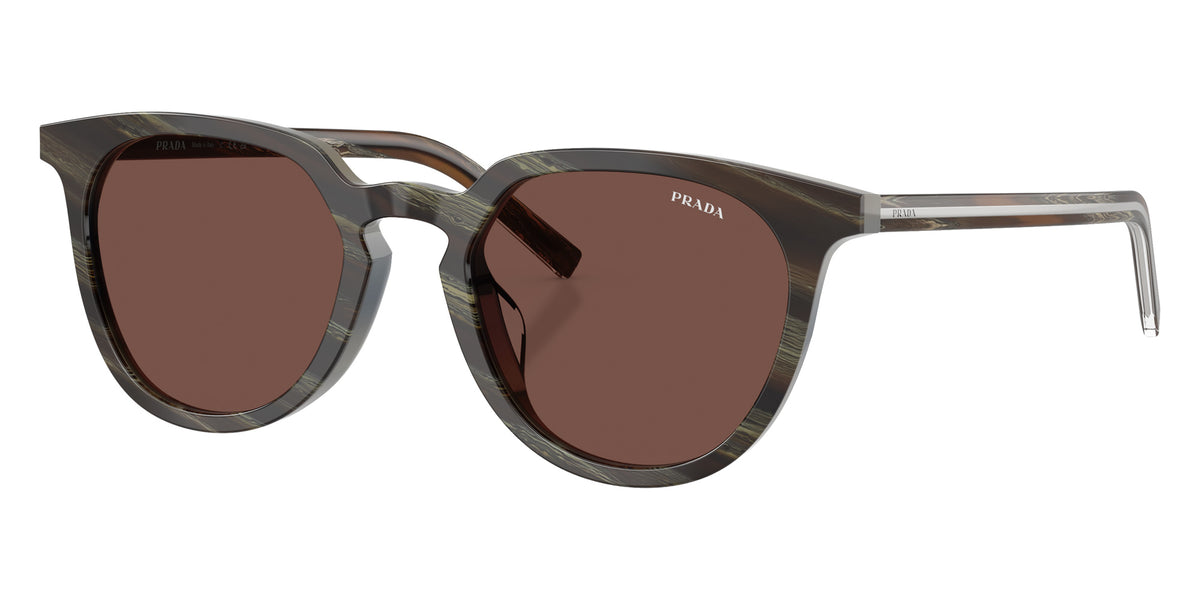 Prada PR D15SD 24P90W 52 - Corno Castagno/Corno Noce / Carrubo Bio #id:prd15sd24p90w_s:106105
