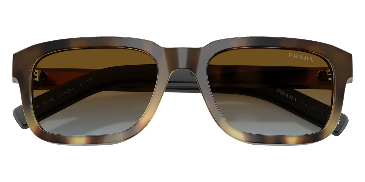 Prada PR D16S 22P0A4 55 - Mahogany Tortoise Gradient / Blue Gradient Brown #id:prd16s22p0a4_s:108120