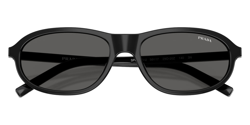 Prada PR D20SU 29O20Z 56 - Black/basalt Horn / Dark Gray #id:prd20su29o20z_s:106120
