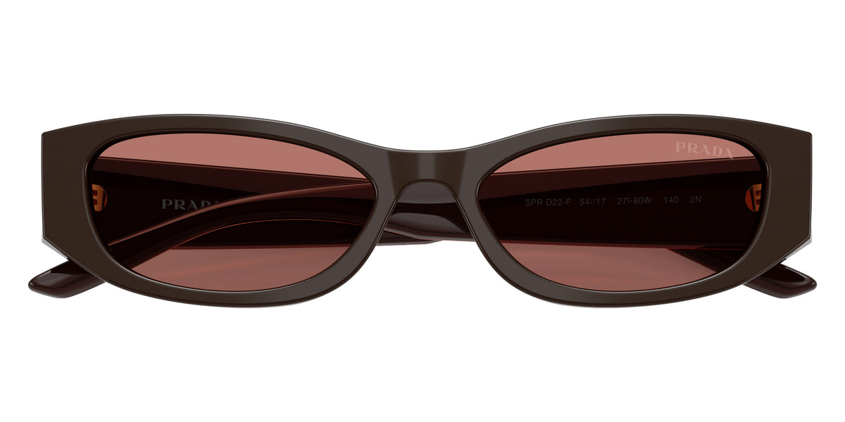 Prada PR D22SF 27I80W 55 - Cigar / Bordeaux #id:prd22sf27i80w_s:104120