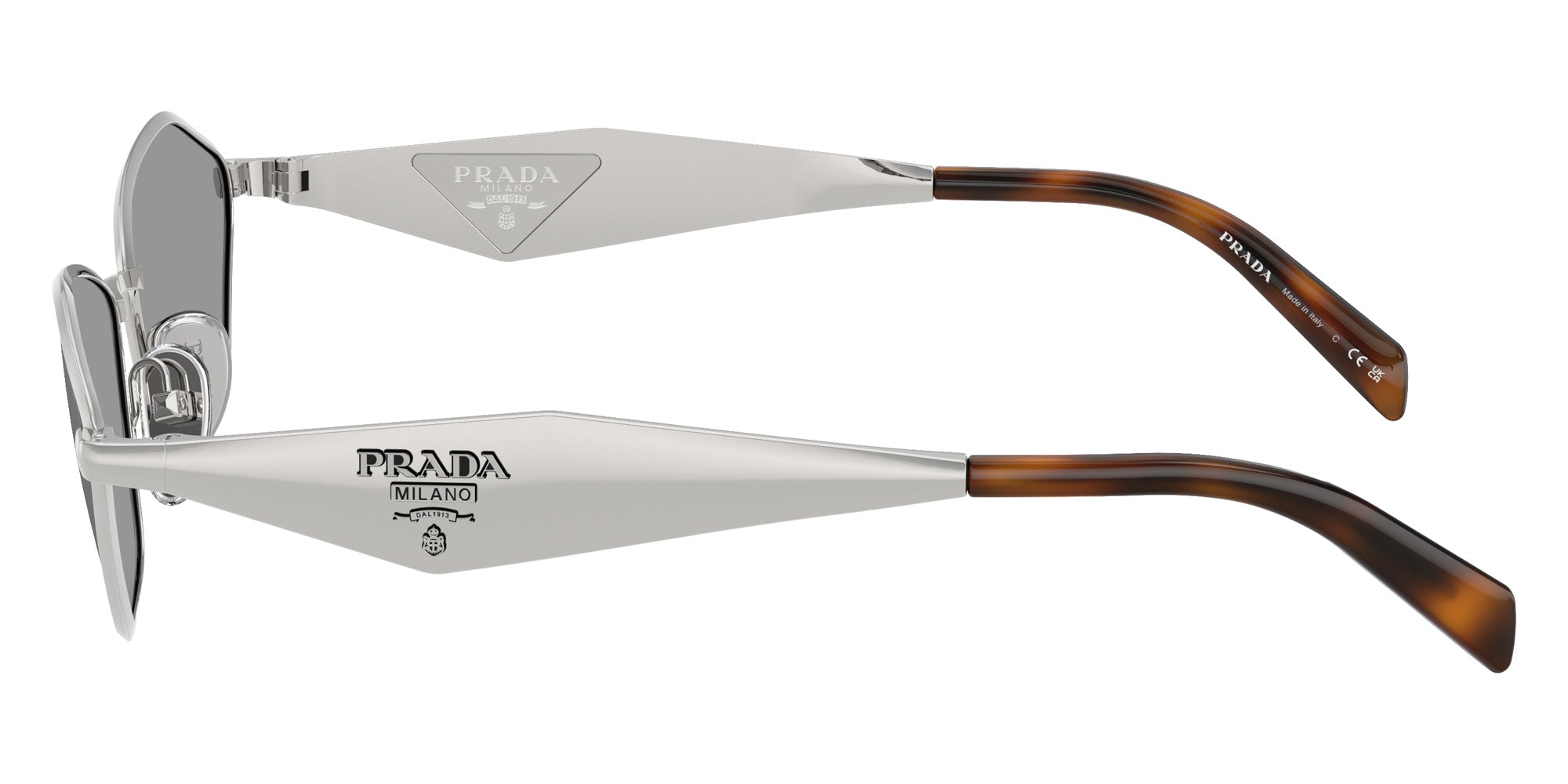 Prada PR D50S Irregular Sunglasses | EyeOns.com