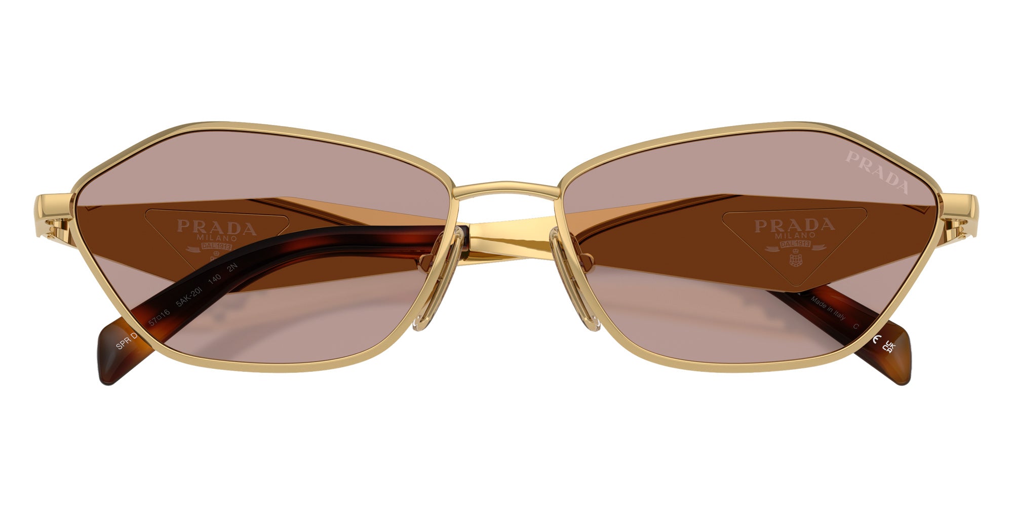 Prada PR D50S 5AK20I 57 - Gold #id:prd50s5ak20i_s:104120