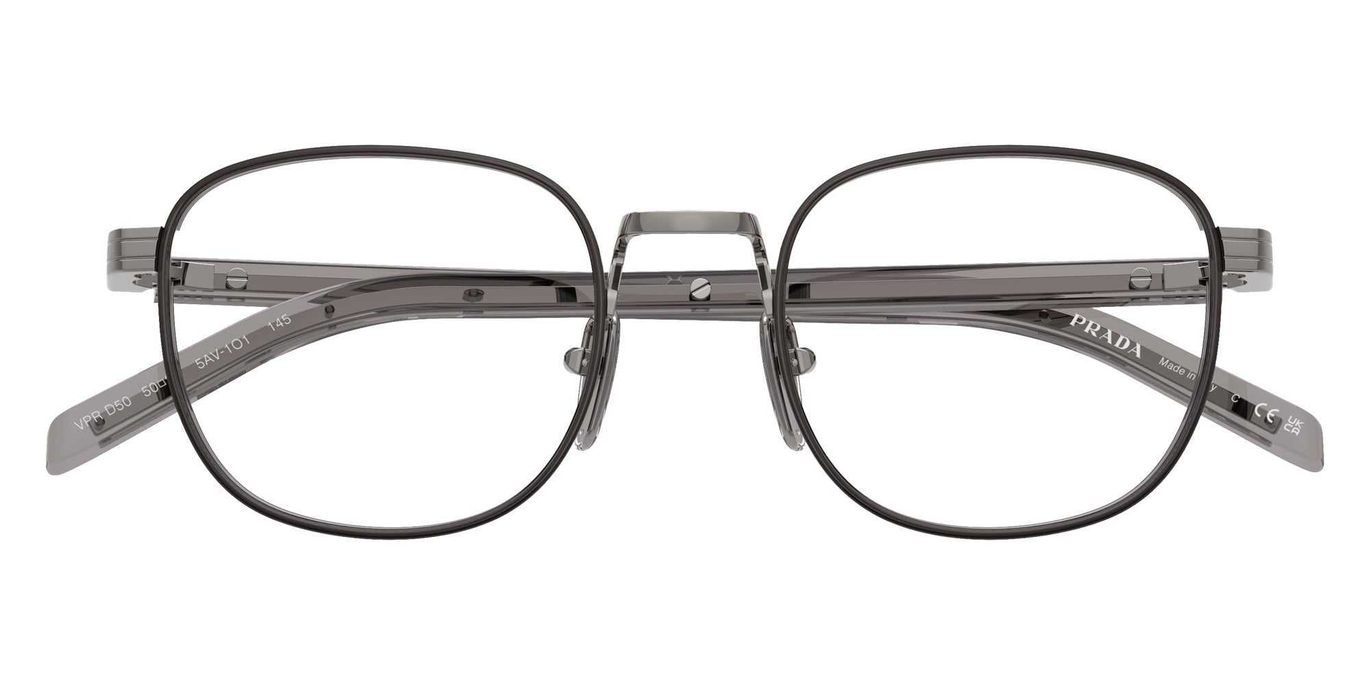 Prada PR D50V 5AV1O1 48 - Gunmetal/Transparent #id:prd50v5av1o1_s:108120