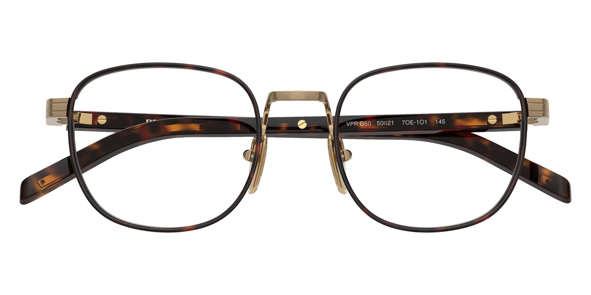 Prada PR D50V 7OE1O1 48 - Gold/Havana #id:prd50v7oe1o1_s:112120