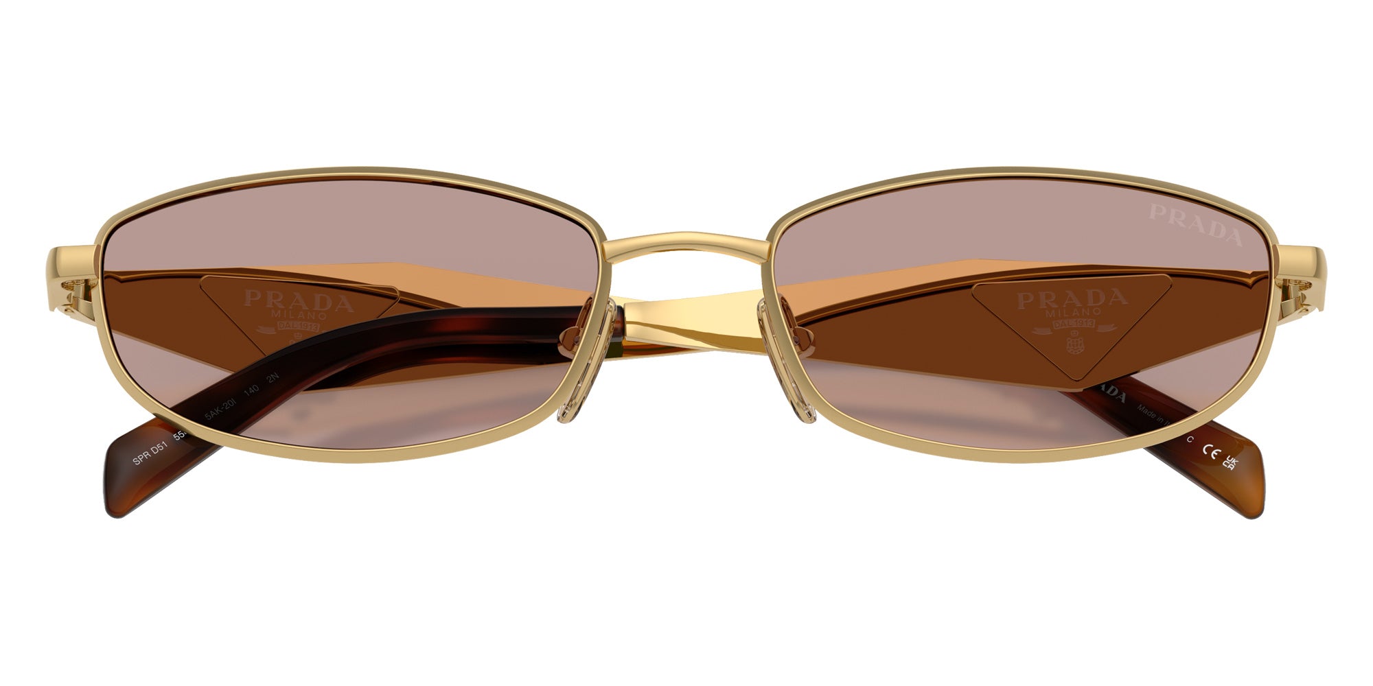 Prada PR D51S 5AK20I 55 - Gold #id:prd51s5ak20i_s:102120