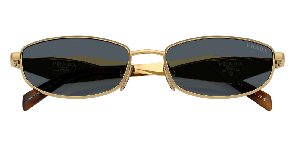 Prada PR D51S 5AK70B 55 - Gold / Dark Gray #id:prd51s5ak70b_s:100120
