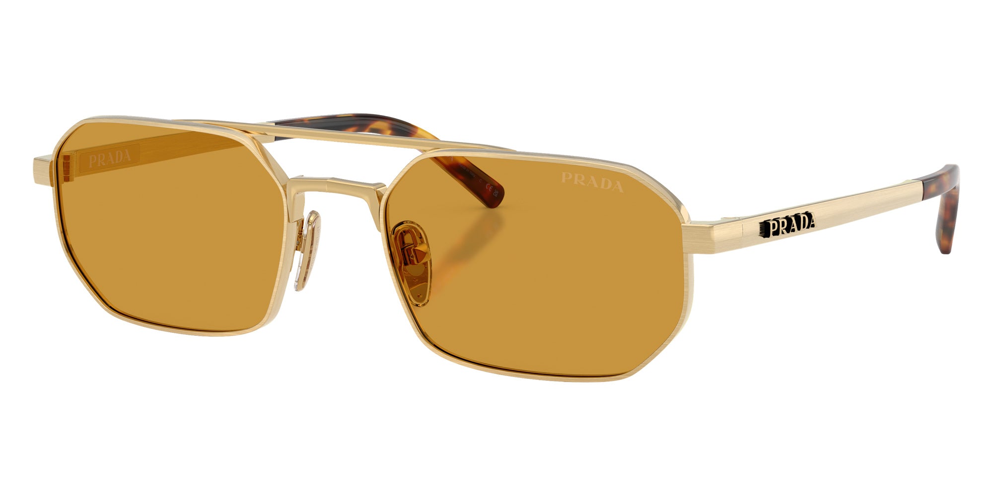 Prada PR D53S 24J50P 55 - Satin Gold #id:prd53s24j50p_s:104105