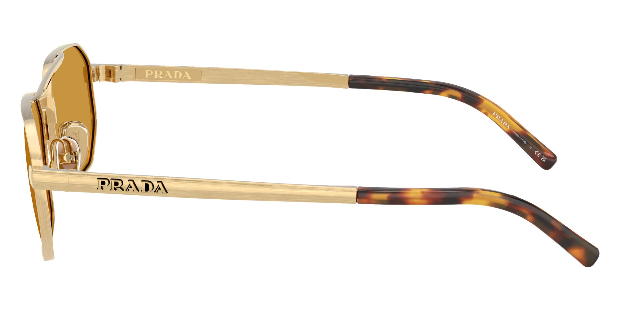 Prada PR D53S 24J50P 55 - Satin Gold #id:prd53s24j50p_s:104110