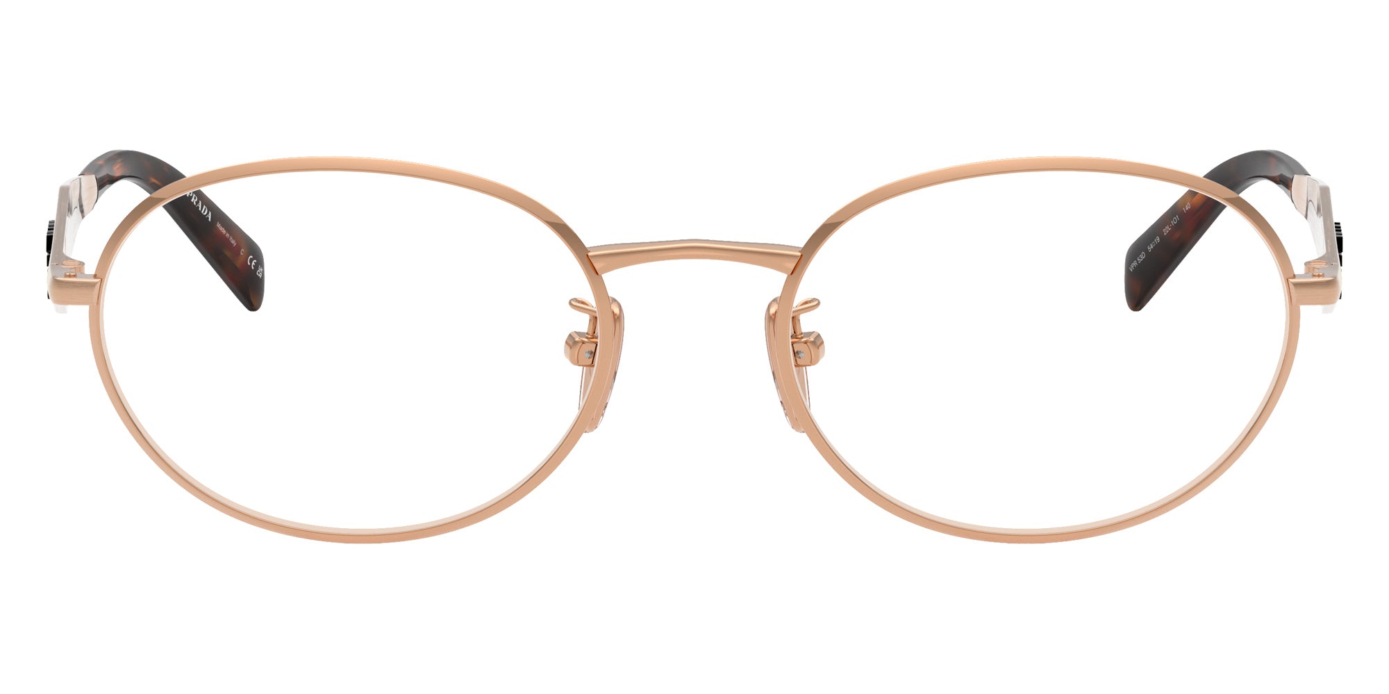 Prada PR D53VD Oval Eyeglasses | EyeOns.com