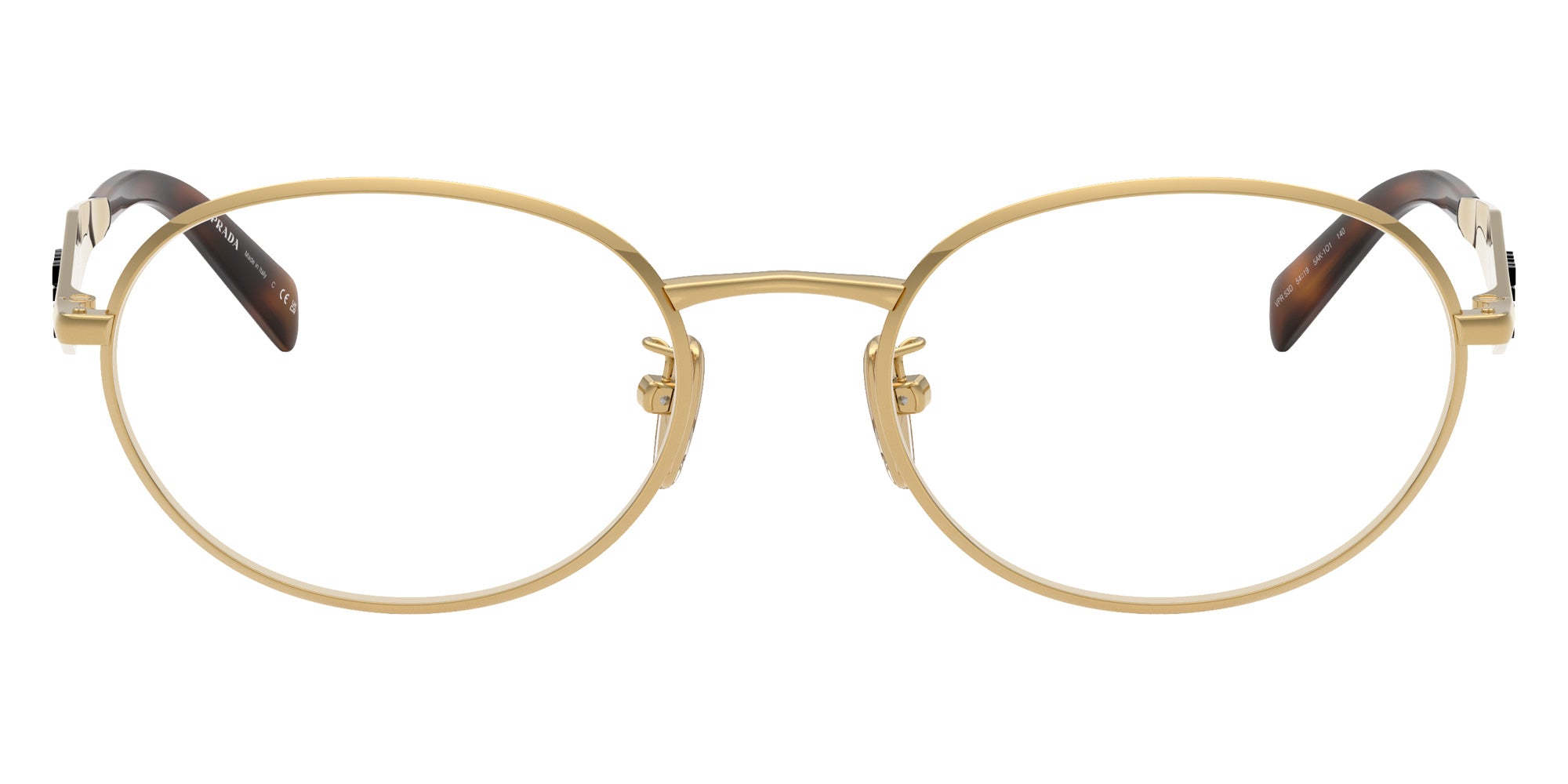 Prada PR D53VD Oval Eyeglasses | EyeOns.com