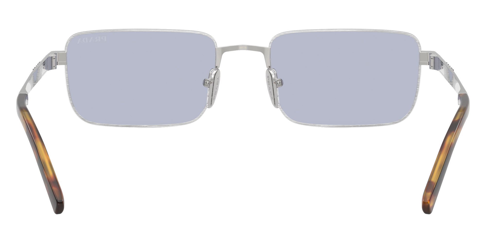 Prada PR D54S 04K30X 55 - Satin Silver #id:prd54s04k30x_s:100115