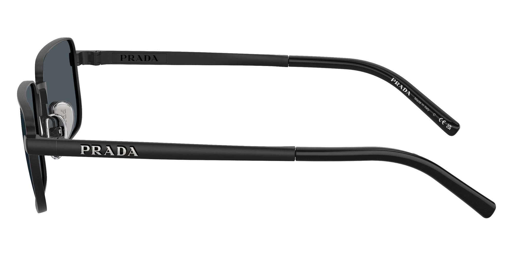Prada PR D54S Rectangle Sunglasses | EyeOns.com