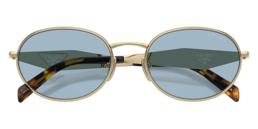 Prada PR D57S ZVN40Q 54 - Pale Gold / Light Blue #id:prd57szvn40q_s:104120