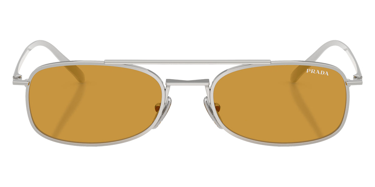 Prada PR D59S 1BC50P 54 - Silver / Dark Honey #id:prd59s1bc50p_s:100100