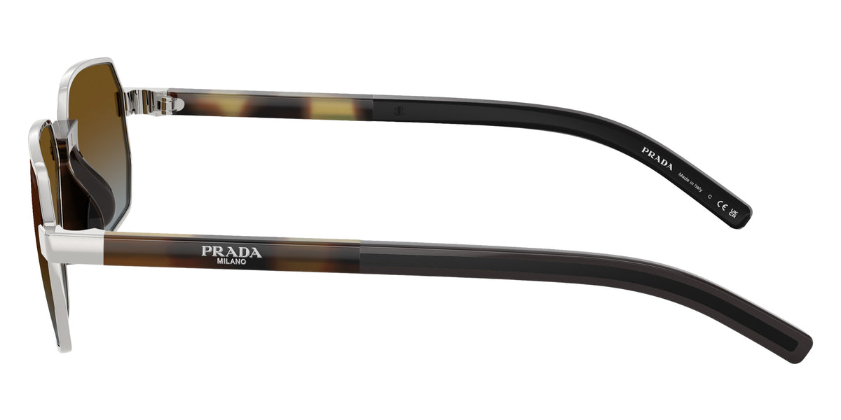 Prada PR D60S 1BC0A4 58 - Silver / Blue Gradient Brown #id:prd60s1bc0a4_s:102110