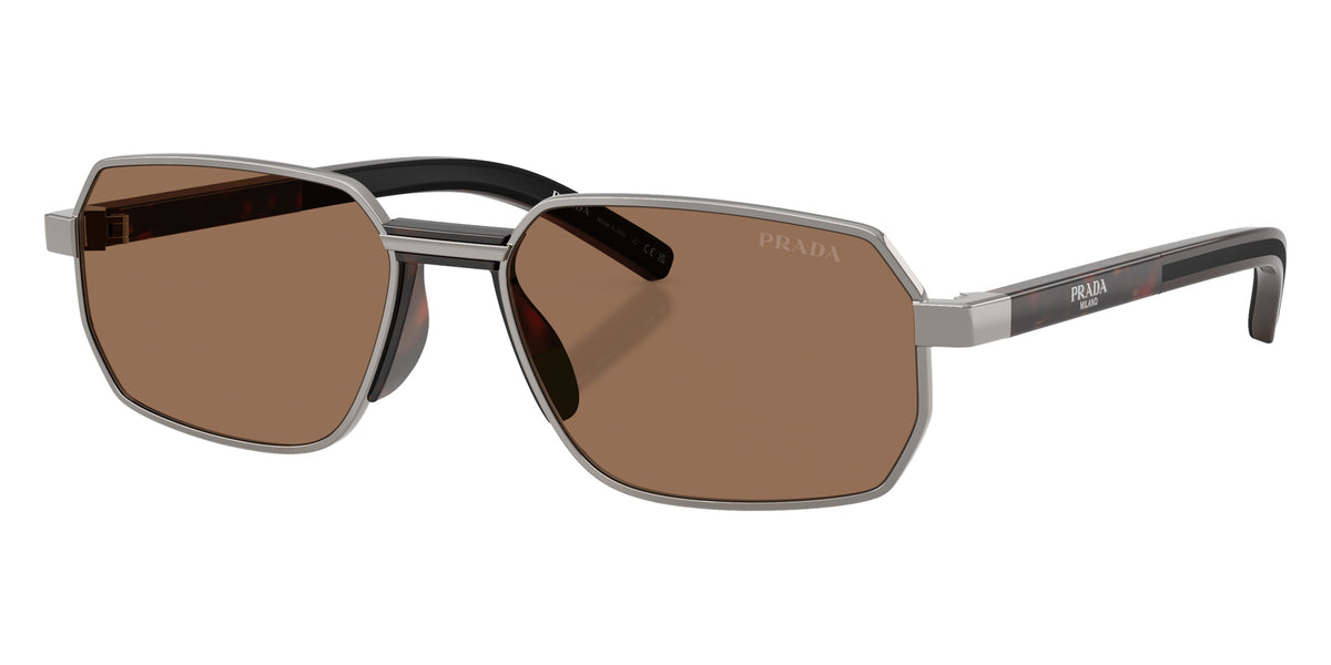 Prada PR D60S 5AV60M 58 - Gunmetal / Dark Brown #id:prd60s5av60m_s:106105