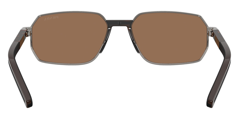 Prada PR D60S 5AV60M 58 - Gunmetal / Dark Brown #id:prd60s5av60m_s:106115