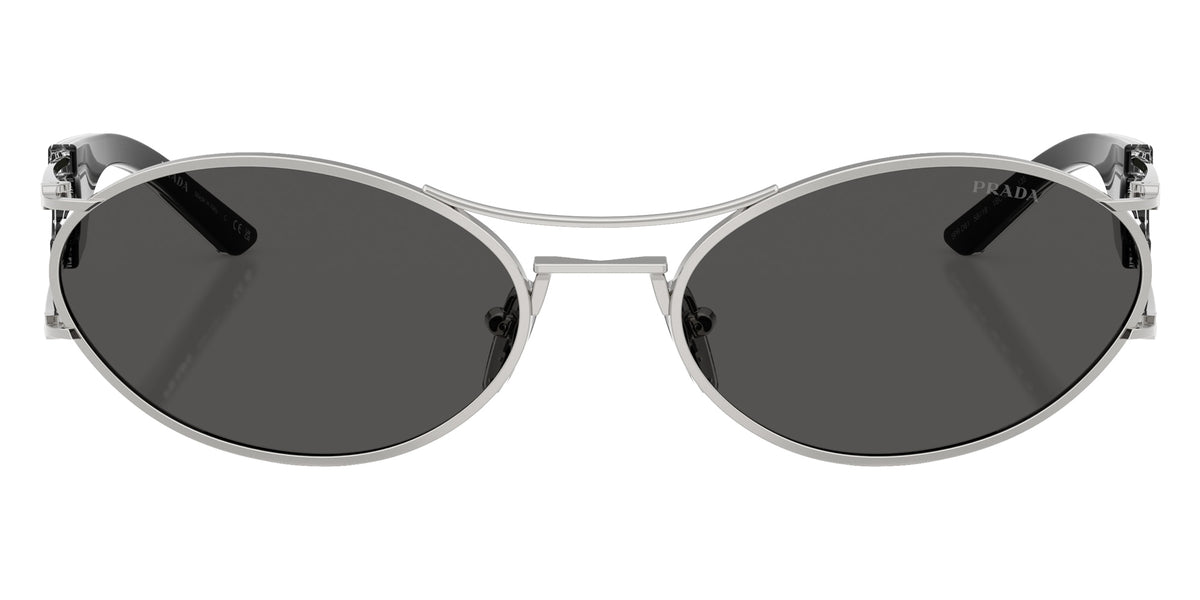 Prada PR D61S 1BC08Z 58 - Silver / Dark Gray #id:prd61s1bc08z_s:102100