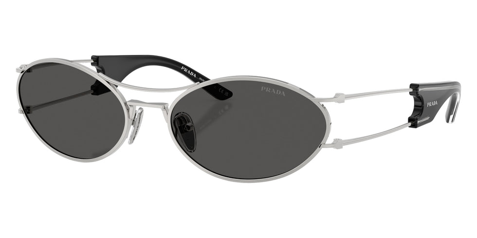 Prada PR D61S 1BC08Z 58 - Silver / Dark Gray #id:prd61s1bc08z_s:102105