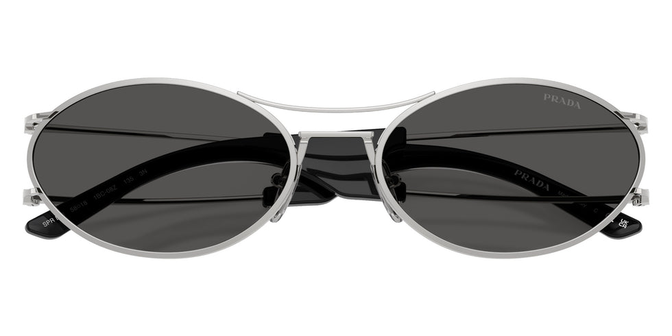 Prada PR D61S 1BC08Z 58 - Silver / Dark Gray #id:prd61s1bc08z_s:102120