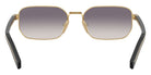 Prada PR D62S 5AK60W 56 - Gold / Clear Gradient Blue Mirrored Silver #id:prd62s5ak60w_s:102115
