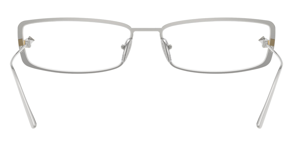 Prada PR D67S 1BC10W 63 - Silver / Clear Blue Light Filter #id:prd67s1bc10w_s:100115
