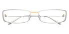 Prada PR D67S 1BC10W 63 - Silver / Clear Blue Light Filter #id:prd67s1bc10w_s:100120