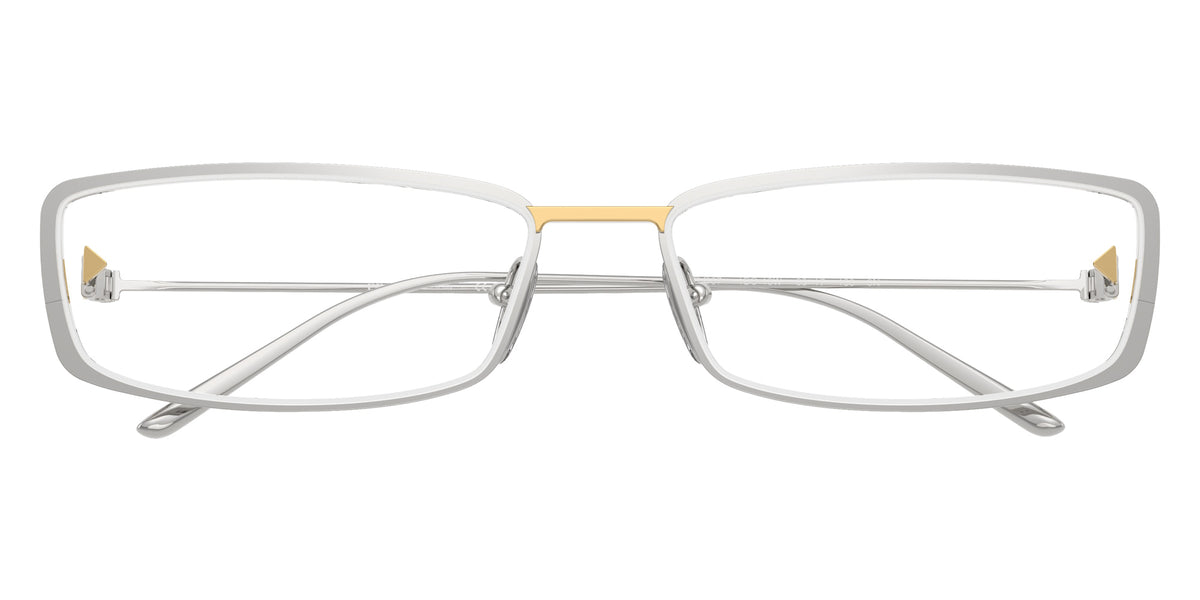 Prada PR D67S 1BC10W 63 - Silver / Clear Blue Light Filter #id:prd67s1bc10w_s:100120