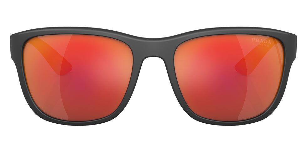 Prada Linea Rossa PS 01US Active 1BO04U 59 - Matte Black / Dark Gray Mirrored Orange Tuning #id:ps01us1bo04u_s:100100