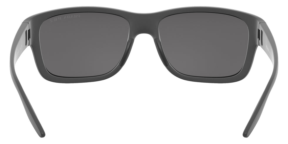 Prada Linea Rossa PS 01WS UFK07H 59 - Gray Rubber / Dark Gray Mirrored Silver Polarized #id:ps01wsufk07h_s:102115