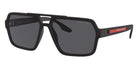 Prada Linea Rossa PS 01XS DG002G 59 - Black Rubber / Polarized Dark Gray #id:ps01xsdg002g_s:100100