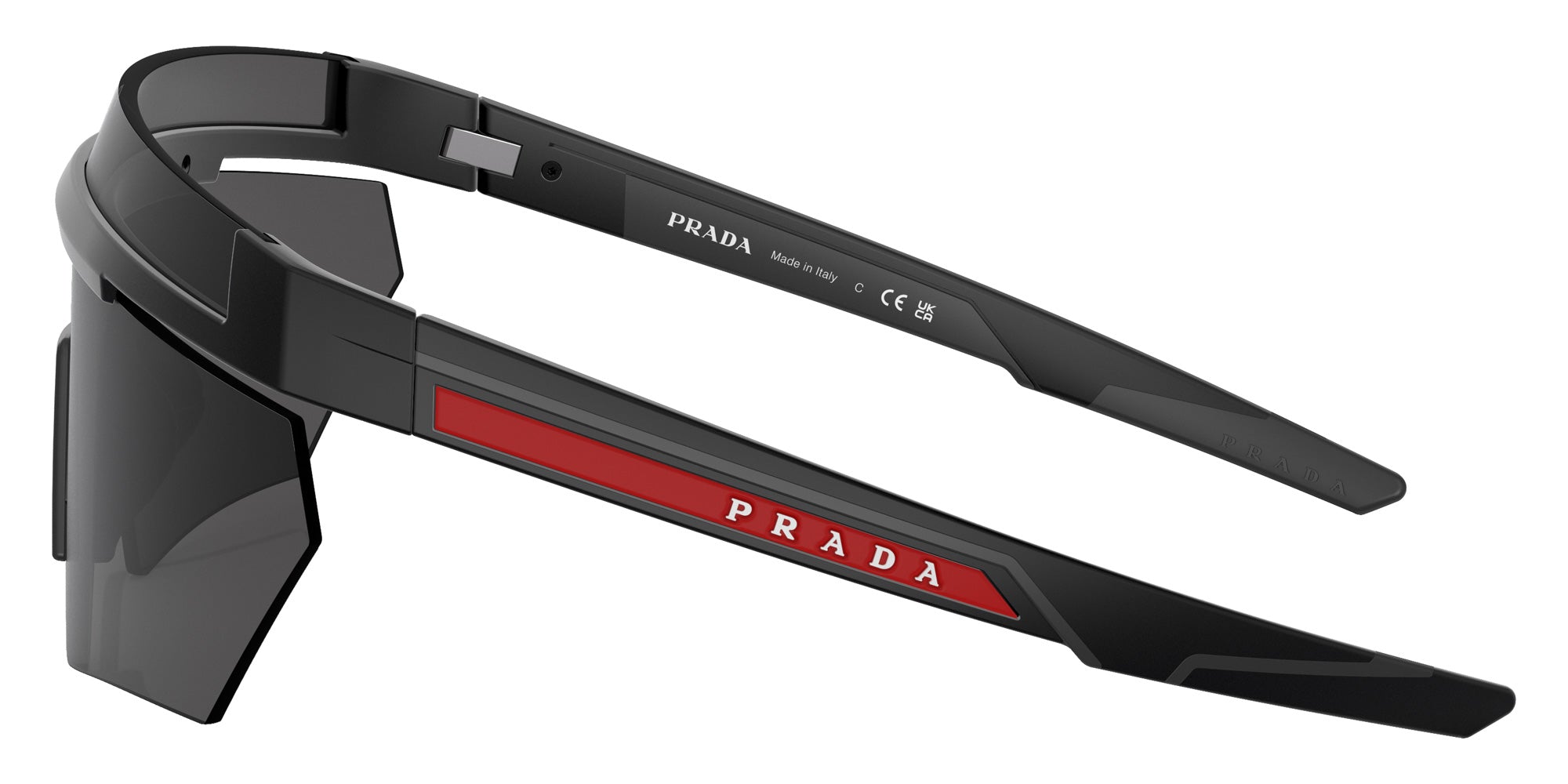 Prada Linea Rossa PS 01YS 1BO06F 144 - Matte Black / Dark Gray #id:ps01ys1bo06f_s:100110