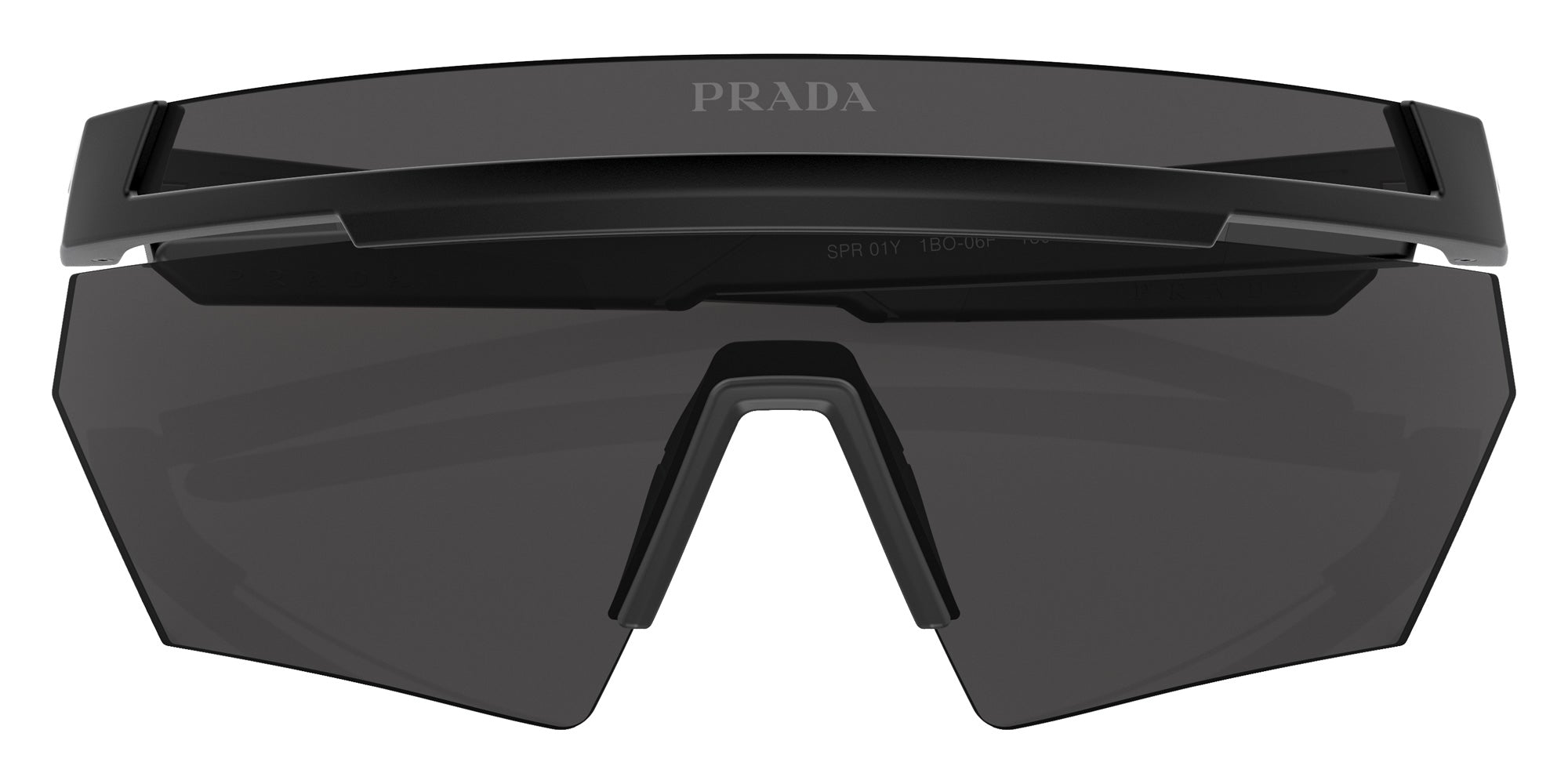 Prada Linea Rossa PS 01YS 1BO06F 144 - Matte Black / Dark Gray #id:ps01ys1bo06f_s:100120