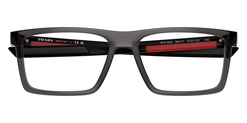 Prada Linea Rossa PS 02QV 01D1O1 56 - Transparent Anthracite #id:ps02qv01d1o1_s:100120