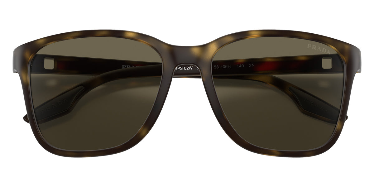Prada Linea Rossa PS 02WS 58106H 57 - Havana Rubber / Brown #id:ps02ws58106h_s:100120