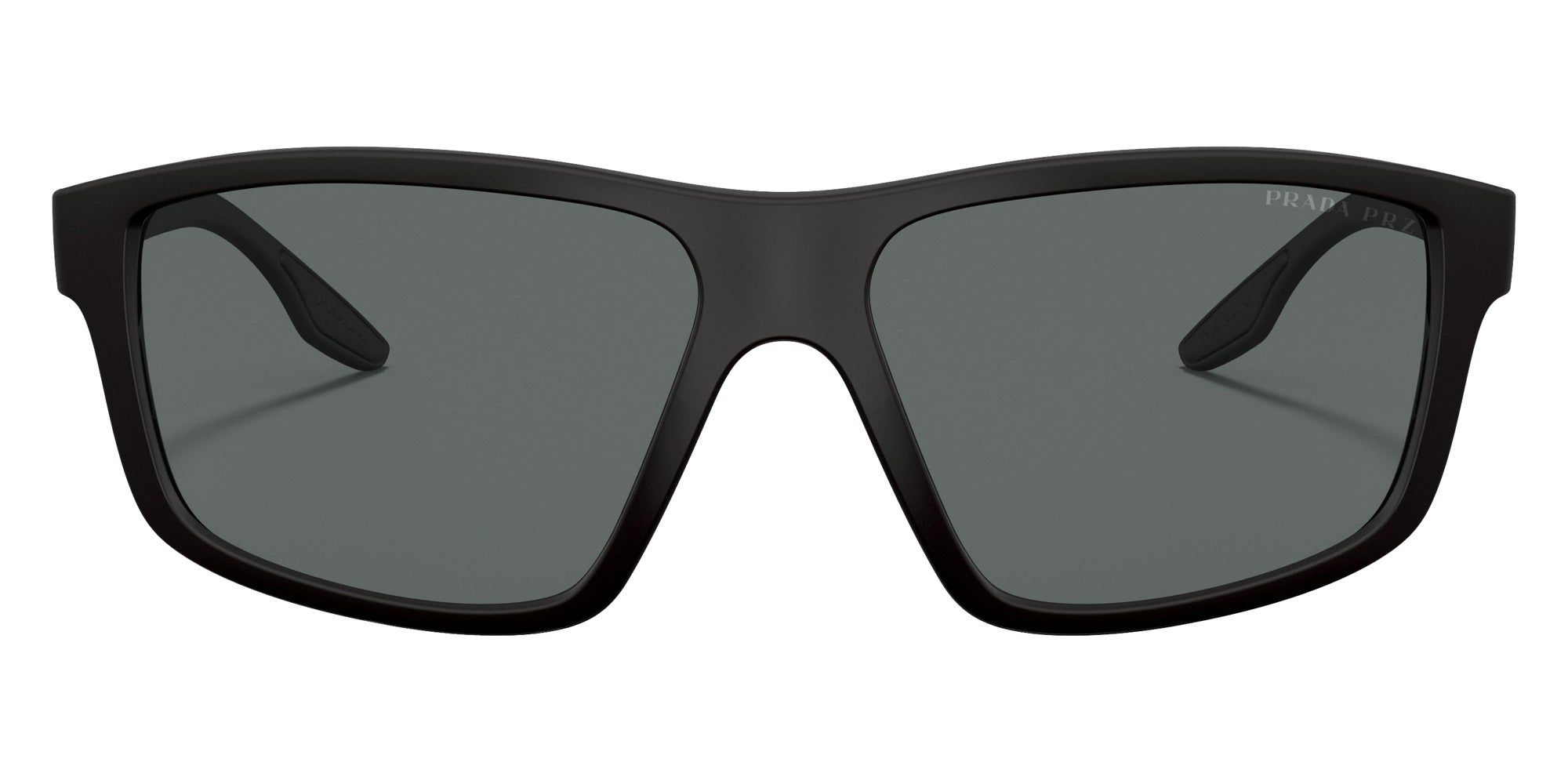 Prada Linea Rossa PS 02XS DG002G 60 - Black Rubber / Polarized Dark Gray #id:ps02xsdg002g_s:100100
