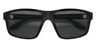 Prada Linea Rossa PS 02XS DG002G 60 - Black Rubber / Polarized Dark Gray #id:ps02xsdg002g_s:100120