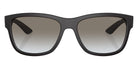 Prada Linea Rossa PS 03QS Lifestyle DG00A7 57 - Black Rubber / Gray Gradient #id:ps03qsdg00a7_s:100100