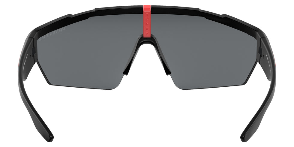 Prada Linea Rossa PS 03XS DG05Z1 144 - Black Rubber / Polarized Gray #id:ps03xsdg05z1_s:102115