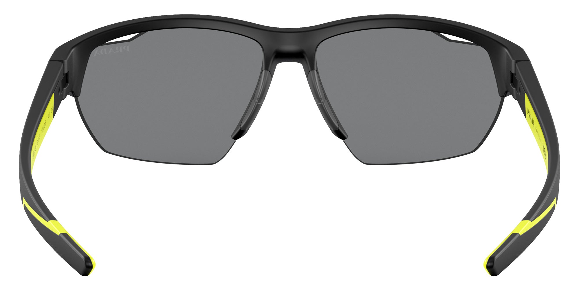 Prada Linea Rossa PS 03YS 17G08F 64 - Matte Black / Dark Gray Mirrored Blue/Red #id:ps03ys17g08f_s:100115