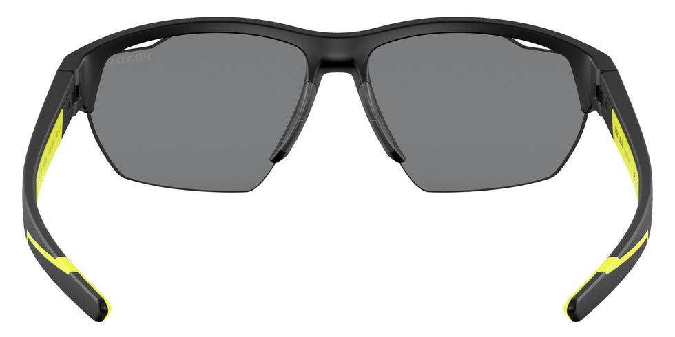 Prada Linea Rossa PS 03YS 17G08F 64 - Matte Black / Dark Gray Mirrored Blue/Red #id:ps03ys17g08f_s:100115