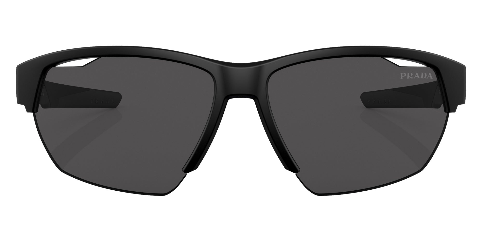 Prada Linea Rossa PS 03YS 1BO06F 64 - Matte Black / Dark Gray #id:ps03ys1bo06f_s:102100