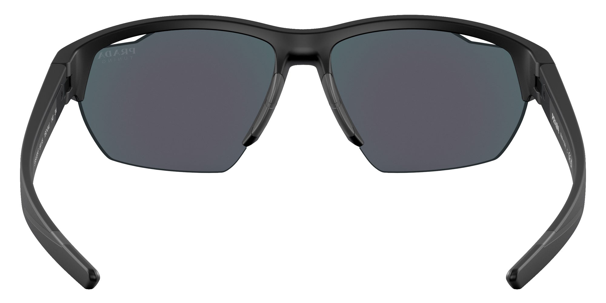Prada Linea Rossa PS 03YSF 1BO04U 64 - Matte Black / Dark Gray Mirrored Orange Tuning #id:ps03ysf1bo04u_s:100115