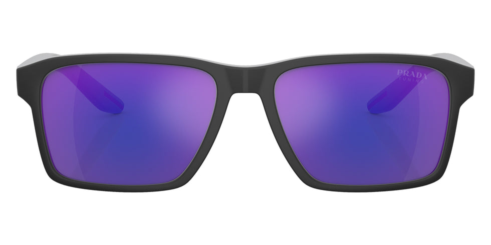 Prada Linea Rossa PS 05YS UFK05U 58 - Gray Rubber / Dark Blue Mirrored Violet #id:ps05ysufk05u_s:104100