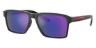 Prada Linea Rossa PS 05YS UFK05U 58 - Gray Rubber / Dark Blue Mirrored Violet #id:ps05ysufk05u_s:104105