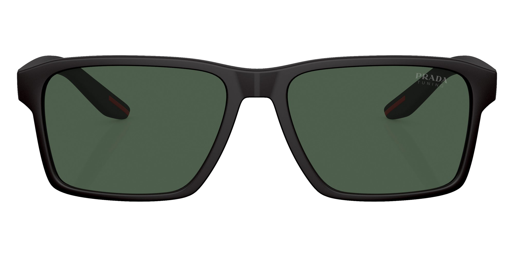 Prada Linea Rossa PS 05YSF DG006U 58 - Black Rubber / Dark Green #id:ps05ysfdg006u_s:104100