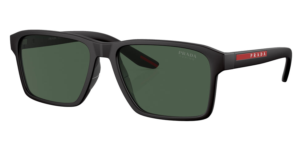 Prada Linea Rossa PS 05YSF DG006U 58 - Black Rubber / Dark Green #id:ps05ysfdg006u_s:104105