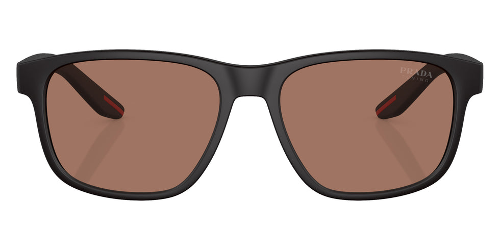 Prada Linea Rossa PS 06YS DG050A 56 - Black Rubber / Brown #id:ps06ysdg050a_s:100100