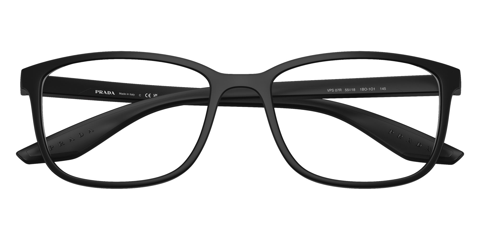 Prada Linea Rossa PS 07RV 1BO1O1 53 - Matte Black #id:ps07rv1bo1o1_s:100120