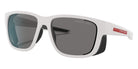 Prada Linea Rossa PS 07WS TWK02G 59 - White Rubber / Polarized Dark Gray #id:ps07wstwk02g_s:100105